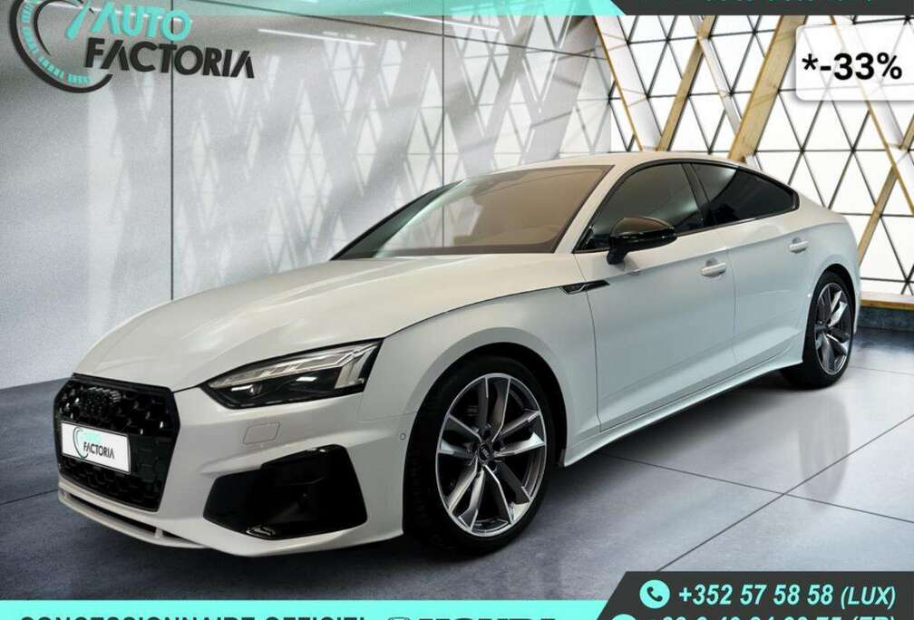 Audi Sportback -33% 35 TDI 163cv BVA SLine+GPS+CAM+Opts