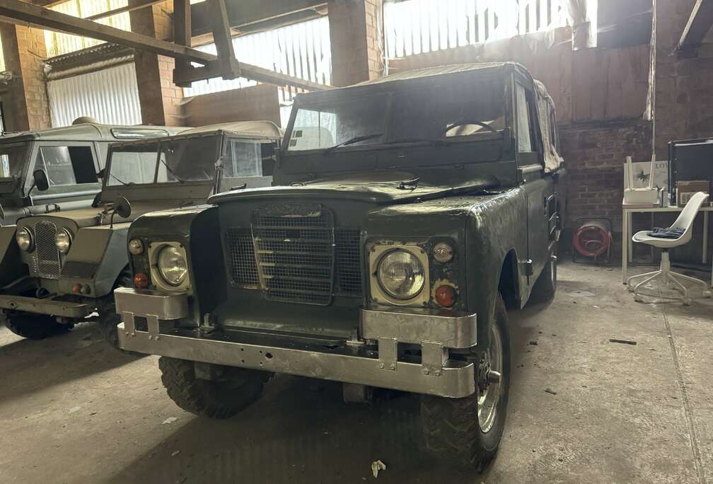 Land Rover 109 essence demare tres bien noveau bach