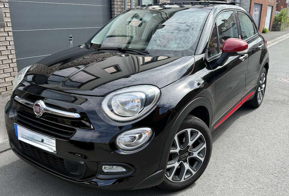 Fiat 1.6i 500 X Rosso Amore Edition  4x4 Pano Clim Navi
