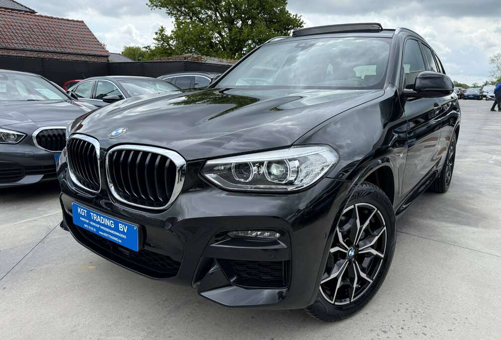 BMW 2.0iA M-PACK X-DRIVE NAVIGATIE ZWART LEDER LED OPENDAK CAMERA