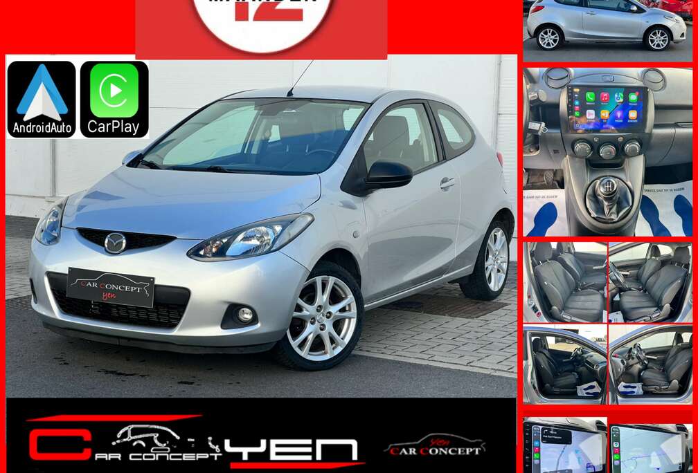 Mazda 2 1.5i*Carplay edition*Airco*Bluetooth*Navi*Garant