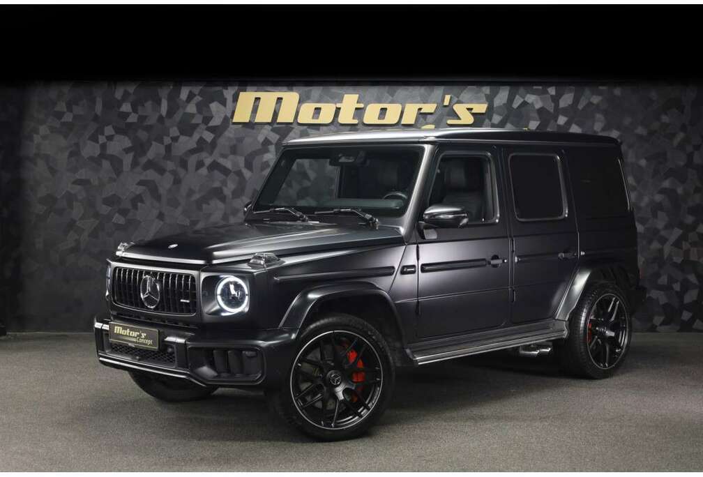 Mercedes-Benz V8 Bi-Turbo - MANUFAKTUR Night Black Magno
