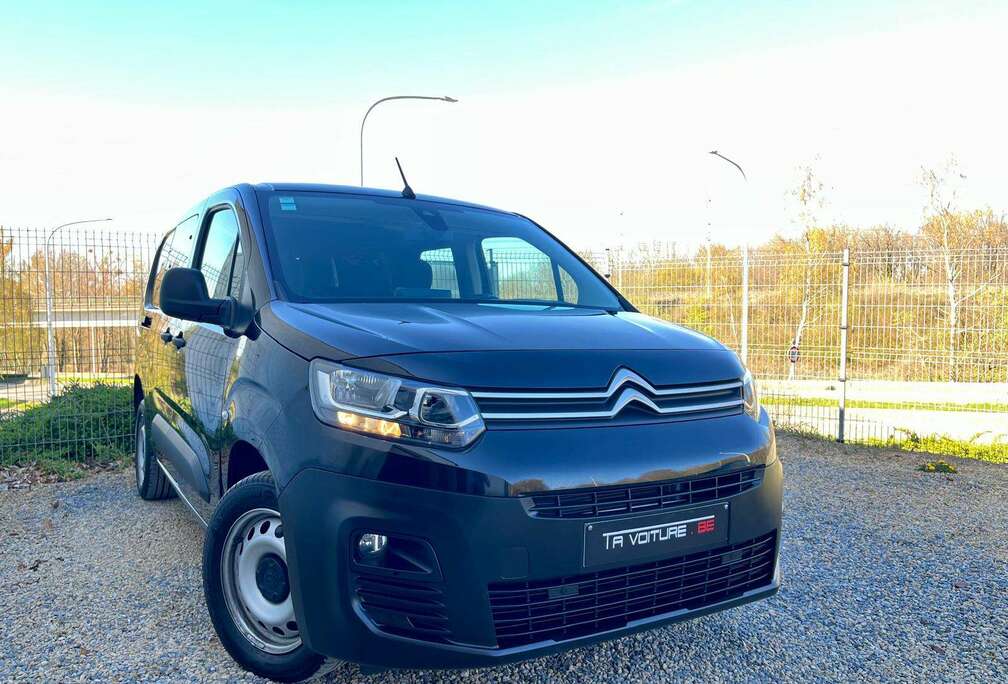 Citroen 1.5 BlueHDi L2 DBL-CABINE/5PL./TVA 100% RECUP/BOITE-AUTO