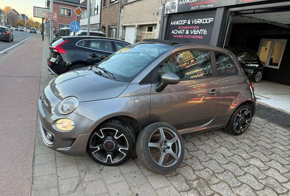 Fiat 500C S Sport 1.2i essence 1er main Car Pass Garant