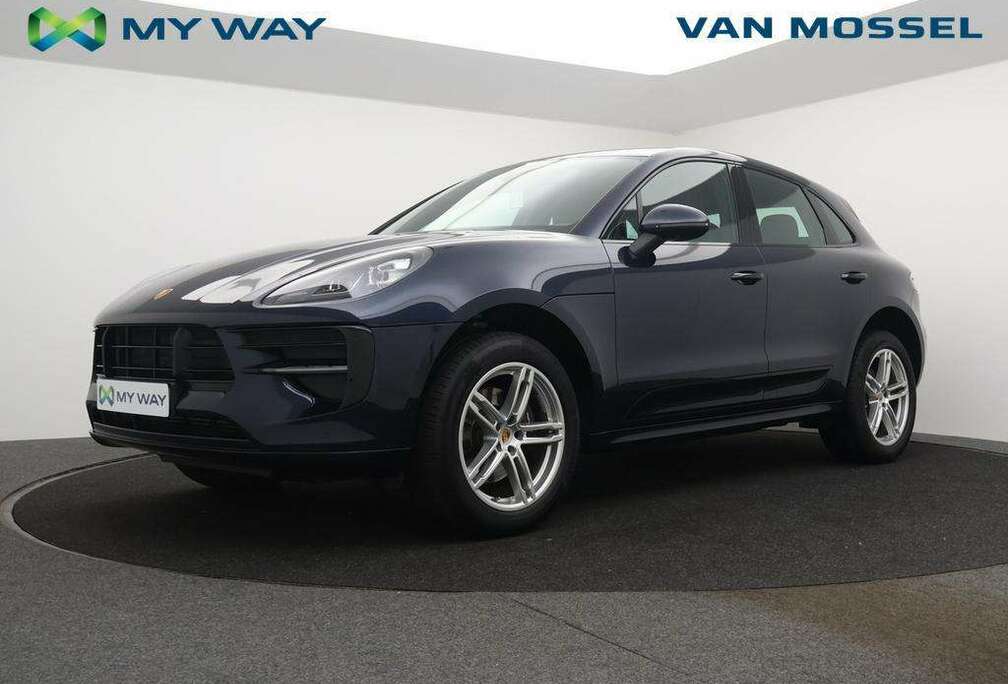 Porsche Macan 2.0TFSI 245PK PDK BRUIN LEDER*AUTOMAAT*SPORTUITLAAT*NAVI*BLTH*CRUISE*TREKHAAK*...