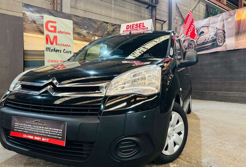 Citroen 1.6 HDi 3 Places Utilitaire Att Remorque Airco Porte latérale