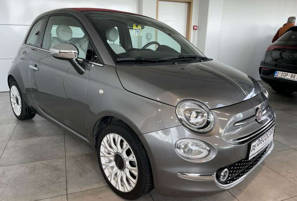 Fiat Leder / Navigatie / Cabrio / Weinig km