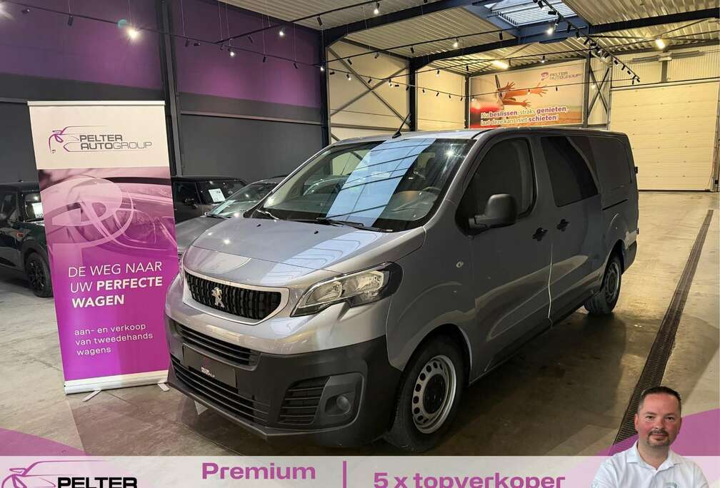 Peugeot 2.0 BlueHDi Dubbel Cab. 6-Zitpl GPS Btw Incl.