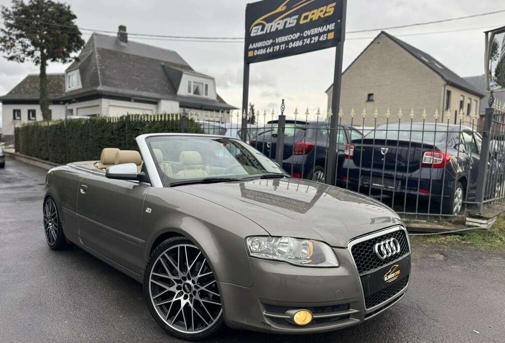 Audi Cabriolet 2.0 TDi // Full Options // Cuir //Jantes