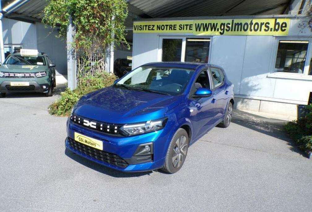 Dacia 1.0 101cv Bleu 03/26 2231km Airco Capteurs Cruise