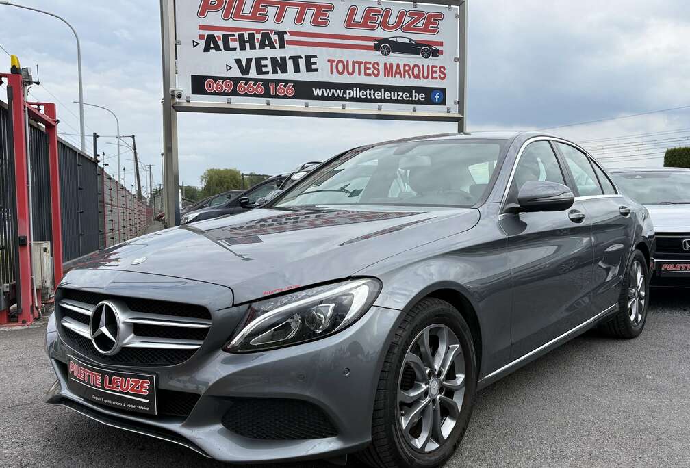 Mercedes-Benz c 200 d / FAIBLE KM/ EURO 6 D/ 1 IER PROPRIETAIRE/CARNET COMPLET/ OPTION+++