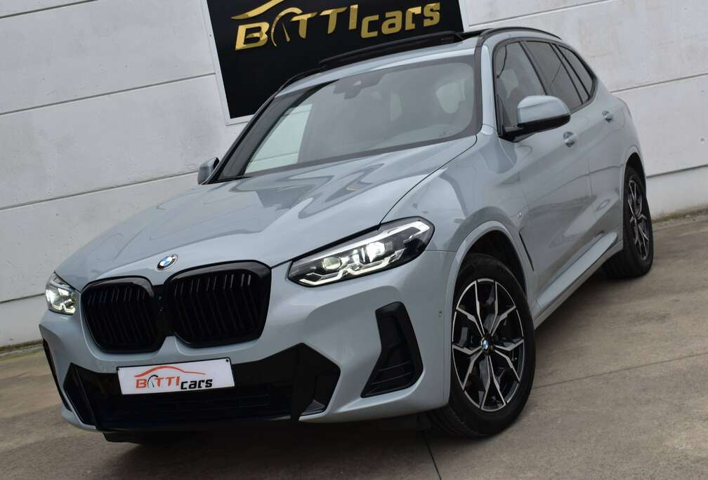 BMW X3 sDrive18dA MHEV || M-sport || pano-dak || Camera
