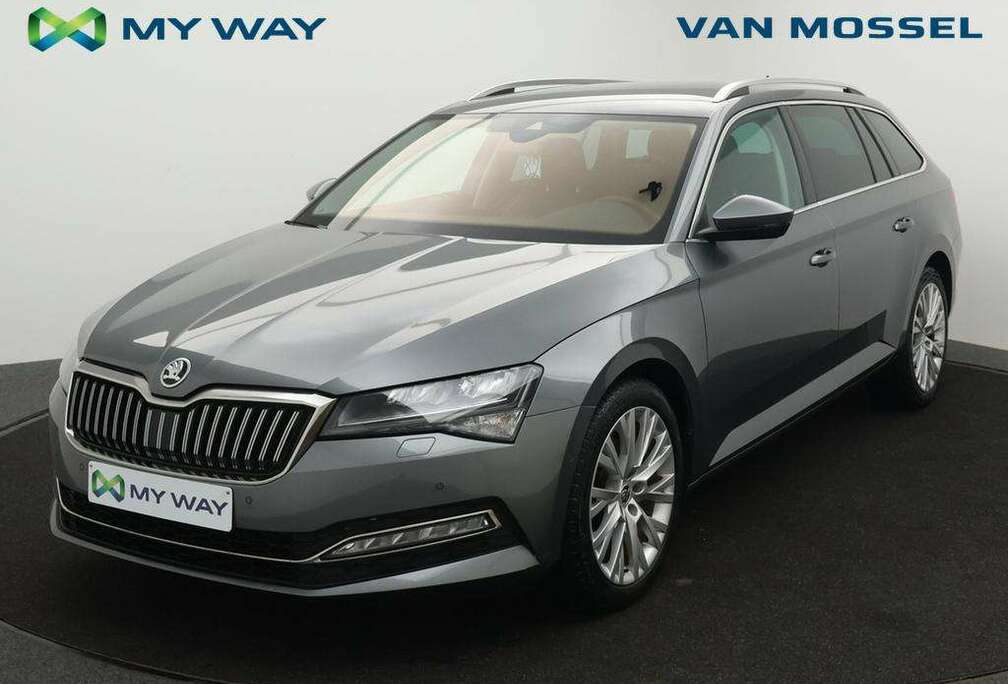 Skoda Superb Wagon Clever+ 2.0TDI 150PK *AUTOMAAT*CAMERA*VIRTUAL COCKPIT*LEDER*NAVI*PDC*...*