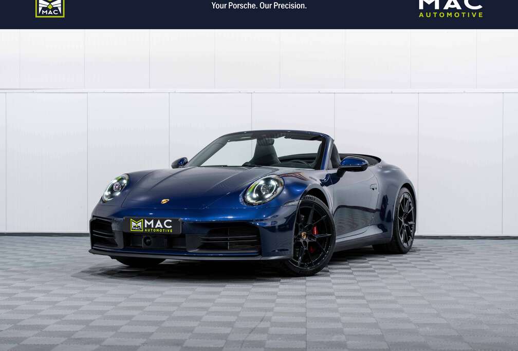 Porsche .2 Carrera Cabriolet  Gentian Bleu/Sportuitlaatsys
