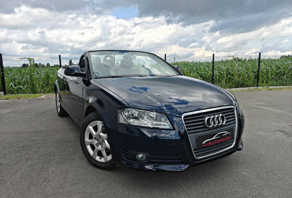 Audi A3 Cabriolet 1.6 TDi EURO 5 - 140.000KM - AIRCO/GPS/CAMERA
