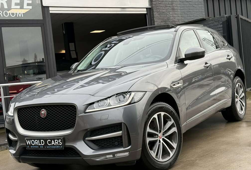 Jaguar 2.0 D AWD R-Sport TOIT PANO COCKPIT LINE ASS. FULL