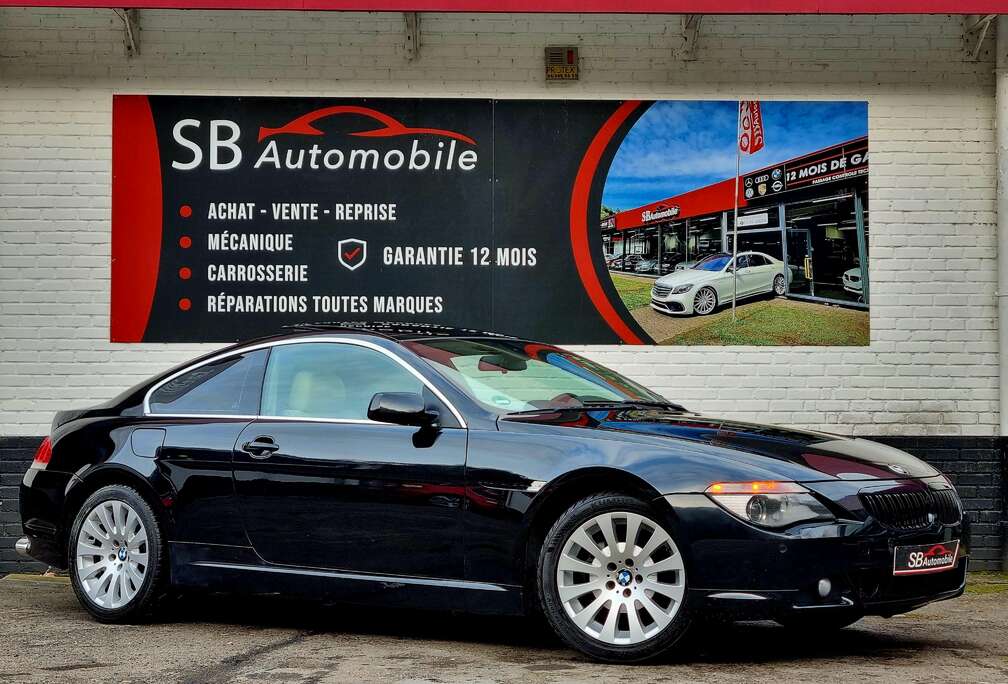 BMW 630iA**GPS*CUIR*TOIT PANO*XENON**