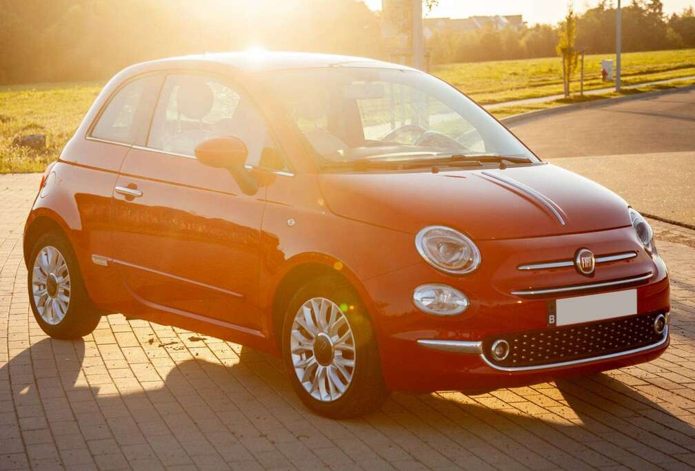 Fiat 500 1.2i Lounge Apple Carplay/Toit Panoramique