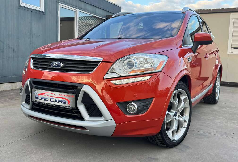 Ford Kuga 2.0 TDCi 4WD Individual DPF Powershif SENSOR/TOIT-PANO/BT/CRUISE/LIMITEUR/GPS/AIRCO/AUTO/CUIR/1erPROP