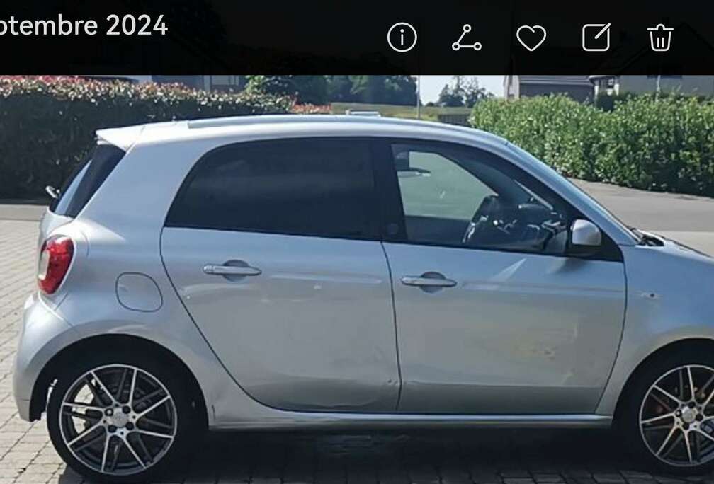 Smart Forfour 17.6 kWh EQ Comfort+ (EU6.2)