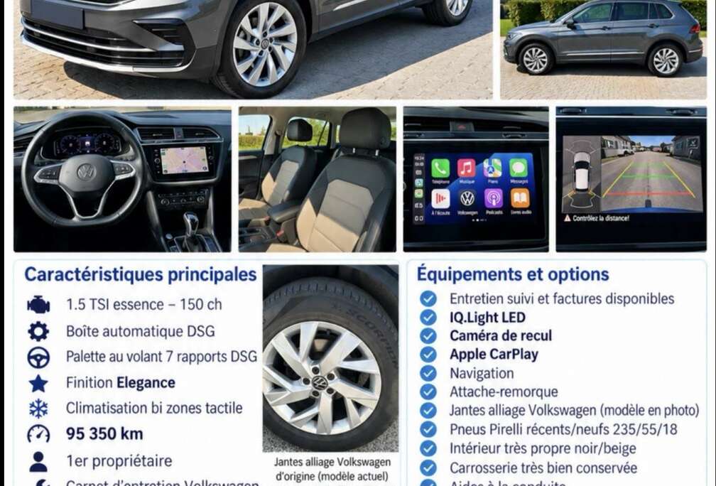 Volkswagen 1.5 TSI Elegance OPF DSG