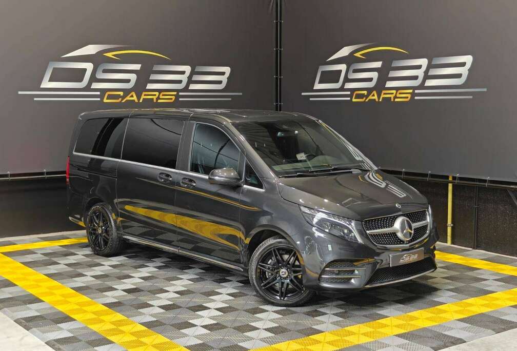 Mercedes-Benz d AMG 5-zit/Warm+Koud Leder/ElecDeuren/360/AdCruise/Trekhaak/LED/Ambi/DodeHoek/