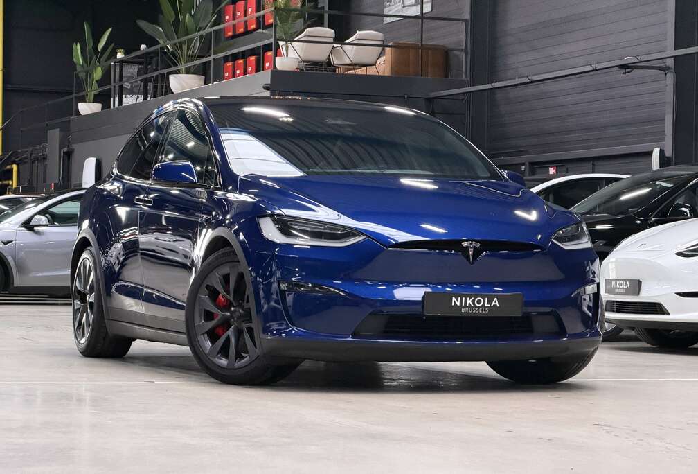 Tesla PLAID - AP ACTIVE - RED BRAKES - 6 SEATS - 1.020HP