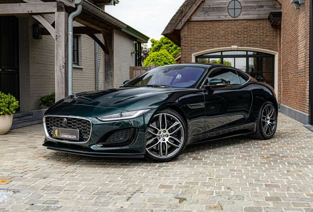 Jaguar F-Type P450 Coupé \'75\' Limited Edition / Meridian / Apple CarPlay / Design Pack / Stoelventilatie / Stoelverwarming