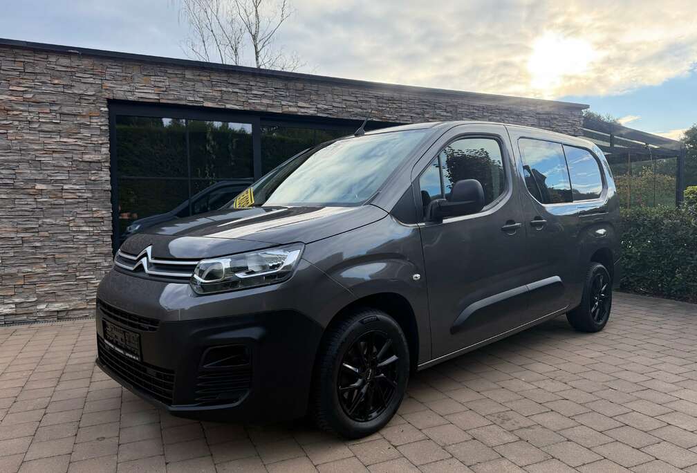Citroen ** DUBBEL CABINE ** 5-Zitpl + LICHTE VRACHT ** AIRCO/PDC/ELEKTRISCHE INKLAPBARE SPIEGELS **