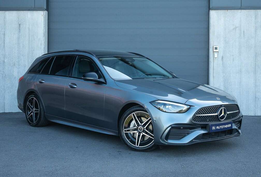Mercedes-Benz C Break 180 AMG Line / Pano / Carplay / Ambient / Dodehoek