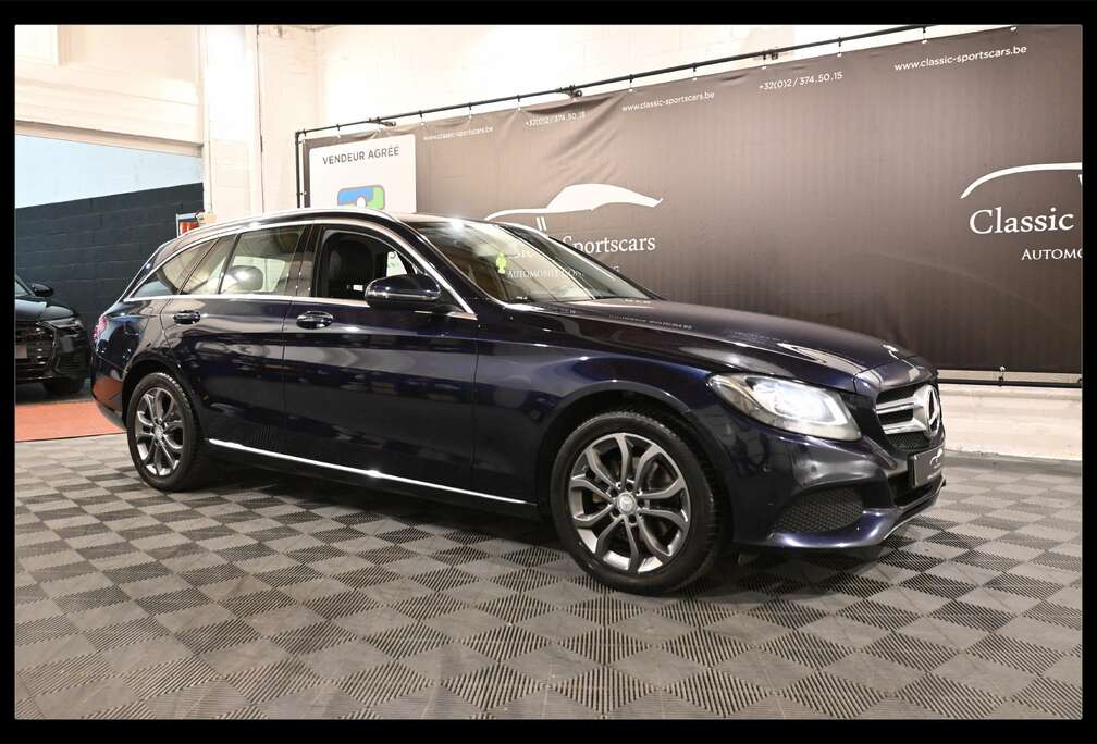 Mercedes-Benz C 180d BREAK AUTO / BURMESTER / GPS NAVI / CUIR