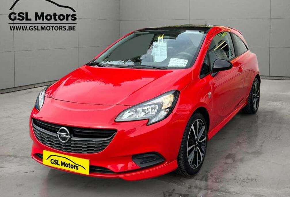 Opel 1.4 101cv 3 portes rouge 05/18 83469km Airco GPS