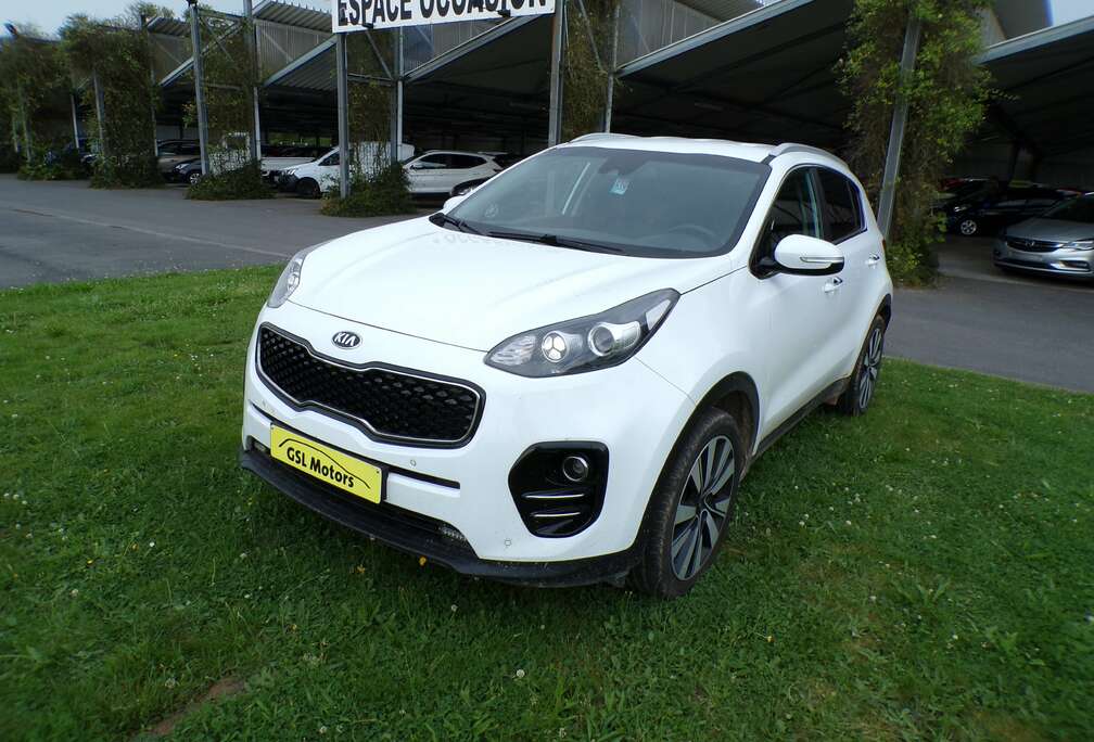 Kia 1.7CRDi 115cv blanc 11/16 Airco GPS Caméra USB