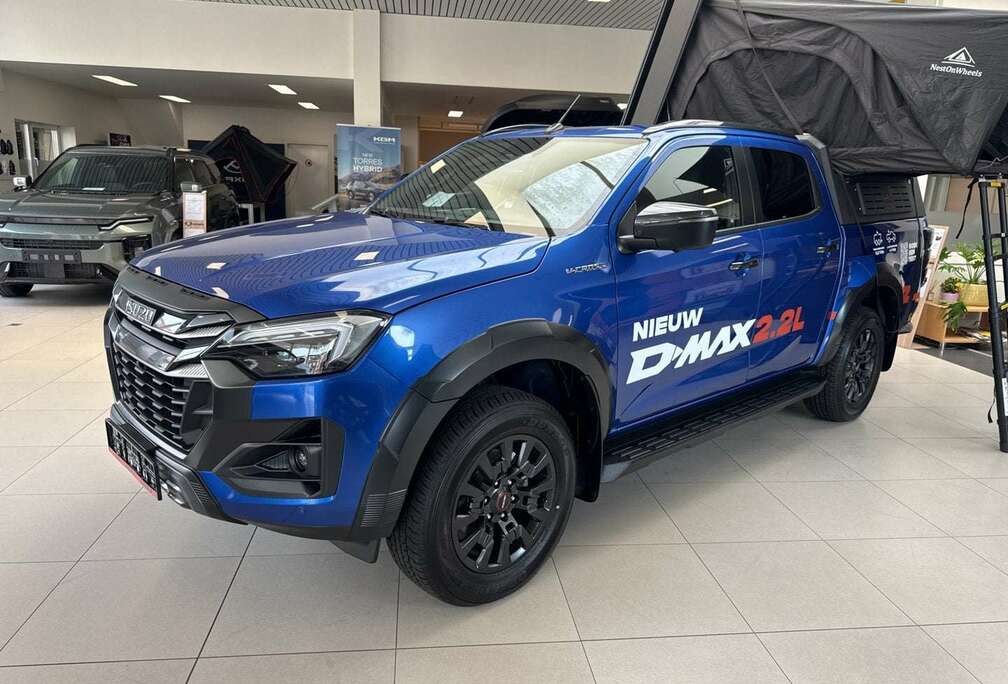 Isuzu New Dmax 2026 2.2 8Traps AT met Alu Hardtop inclusief dak tent