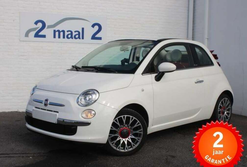 Fiat 500 C 1.2 Airco/Leder inclusief 2 JAAR garantie