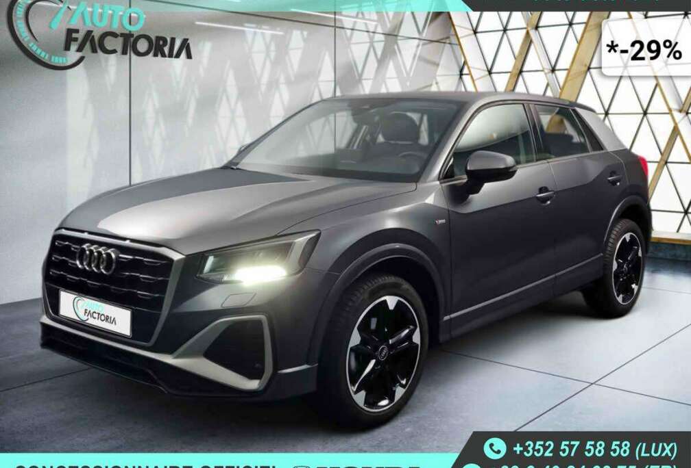 Audi -29% 30 TDI 116cv S-Line +GPS+CAM+FULL LED+Options
