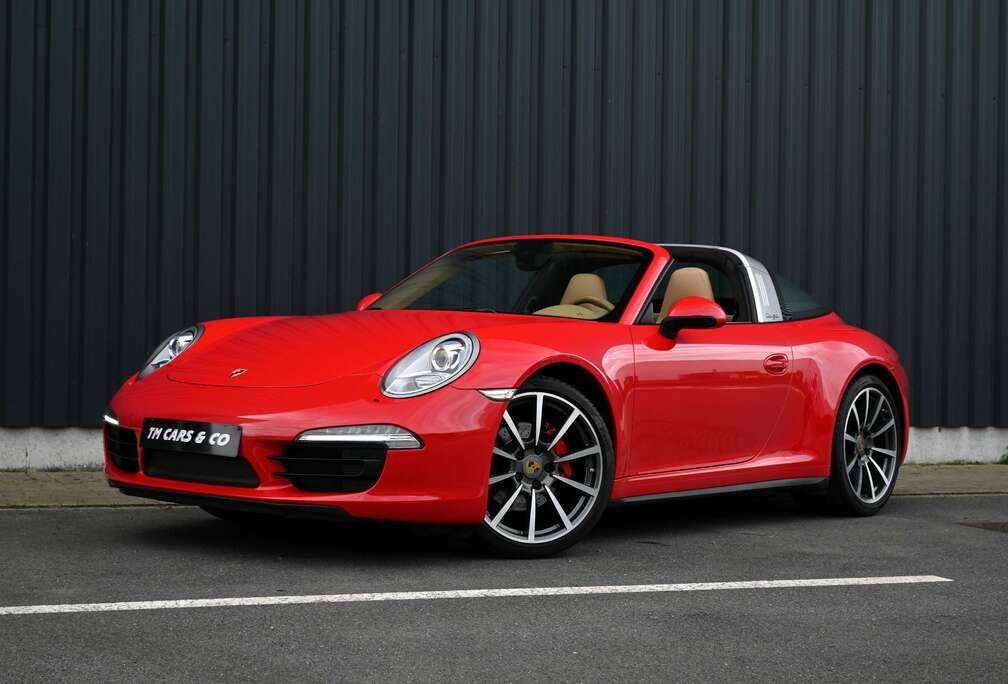 Porsche 991 Targa 4 / 62dkm / sportuitlaat, zetelver, pdk