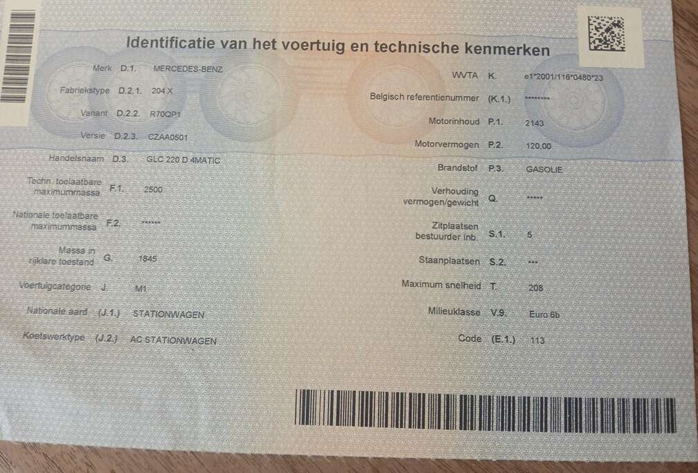 Mercedes-Benz GLC 220 d 4-Matic