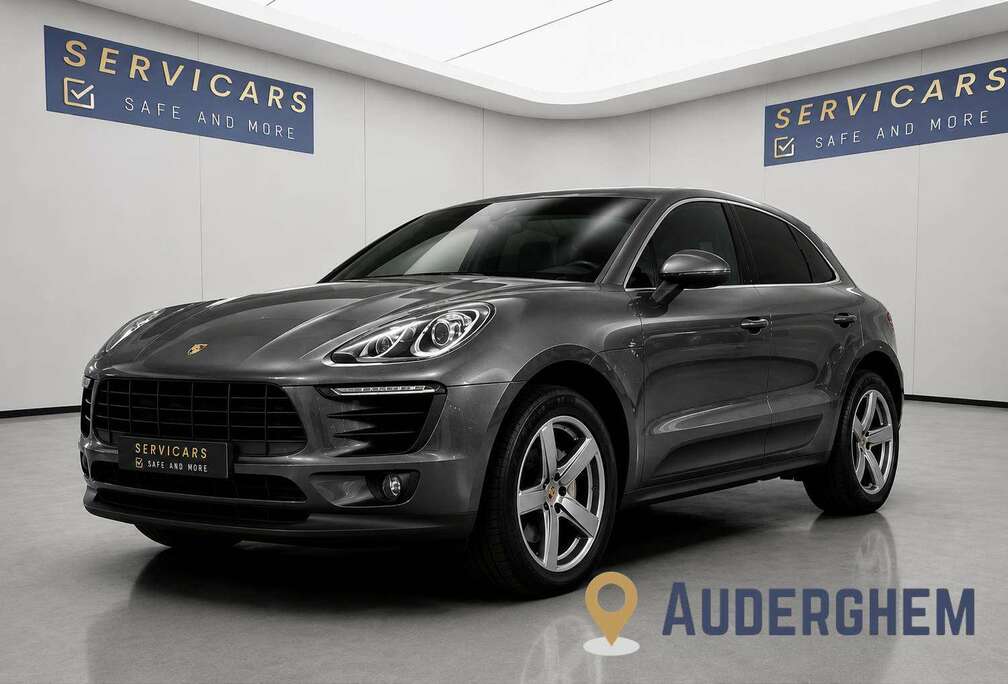 Porsche @SERVICARS AUDERGHEM Porsche Macan S 3.0 V6 Bi-Turbo PDK / Pano / Bose / Carplay / GAR 12 MOIS