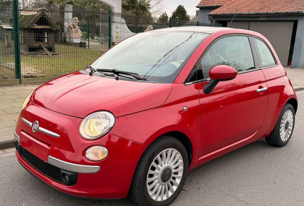 Fiat 500 1.2i Lounge PUR-02 Stop