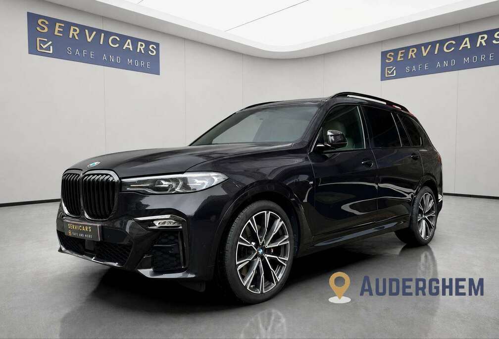 BMW 0484 49 55 12 | BMW X7 M50iAS / 7PL / Virtual Cockpit / Clim 4 Zones / Harman Kardon / Full Options / GAR 12 MOIS