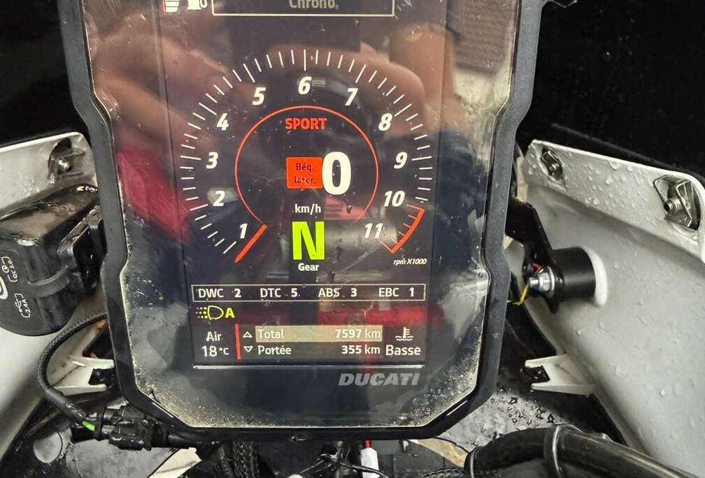 Ducati DesertX – Aurora Rally – Réservoir addition