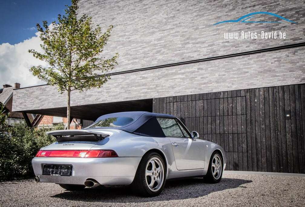 Porsche 993 Carrera Cabrio / MANUEEL / HISTORIEK / AIRCO