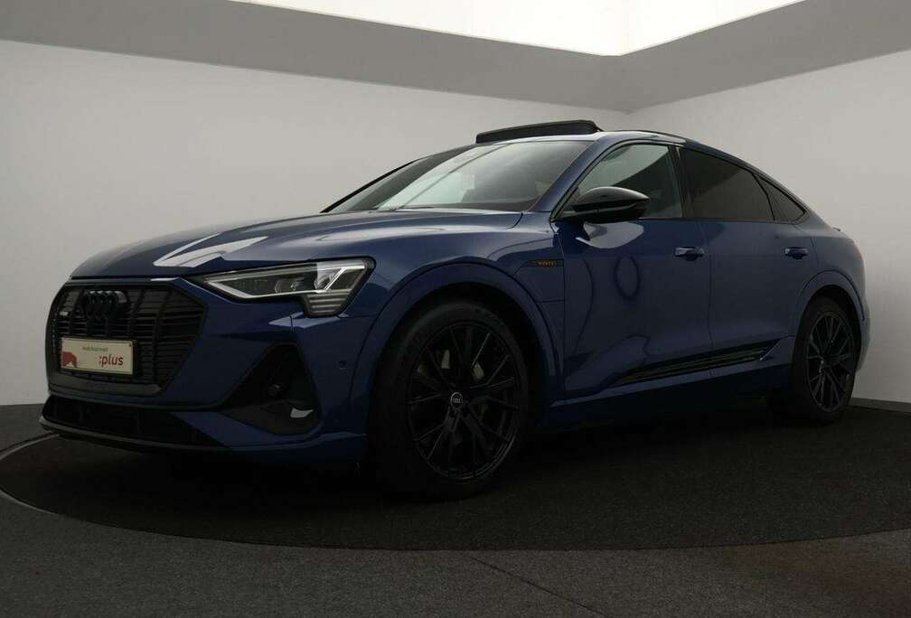 Audi E-Tron 95 kWh 55 Sportback Quattro S line 408PK *PANO*LEDER*NAVI*CAMERA*ZETELVERWARMING*...*