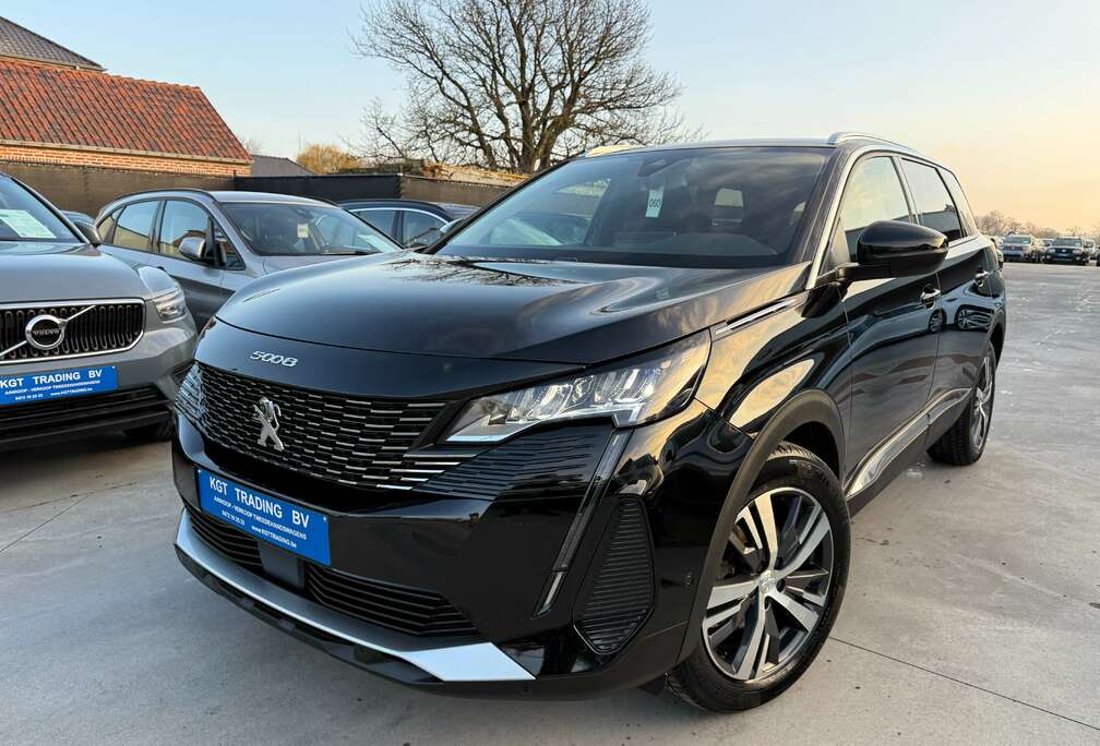 Peugeot 1.2i 130PK AUTOMAAT 7 ZIT FULL LED NAVI ZWART LEER