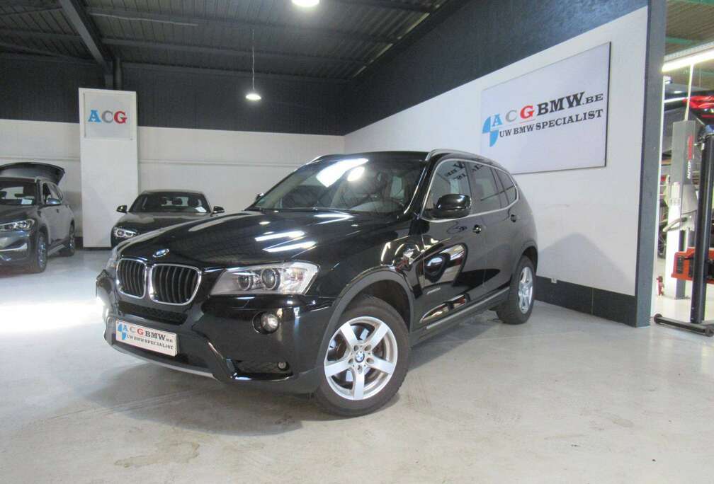 BMW X3 20D zeer weinig KM zeer propere wagen in opdracht van klant
