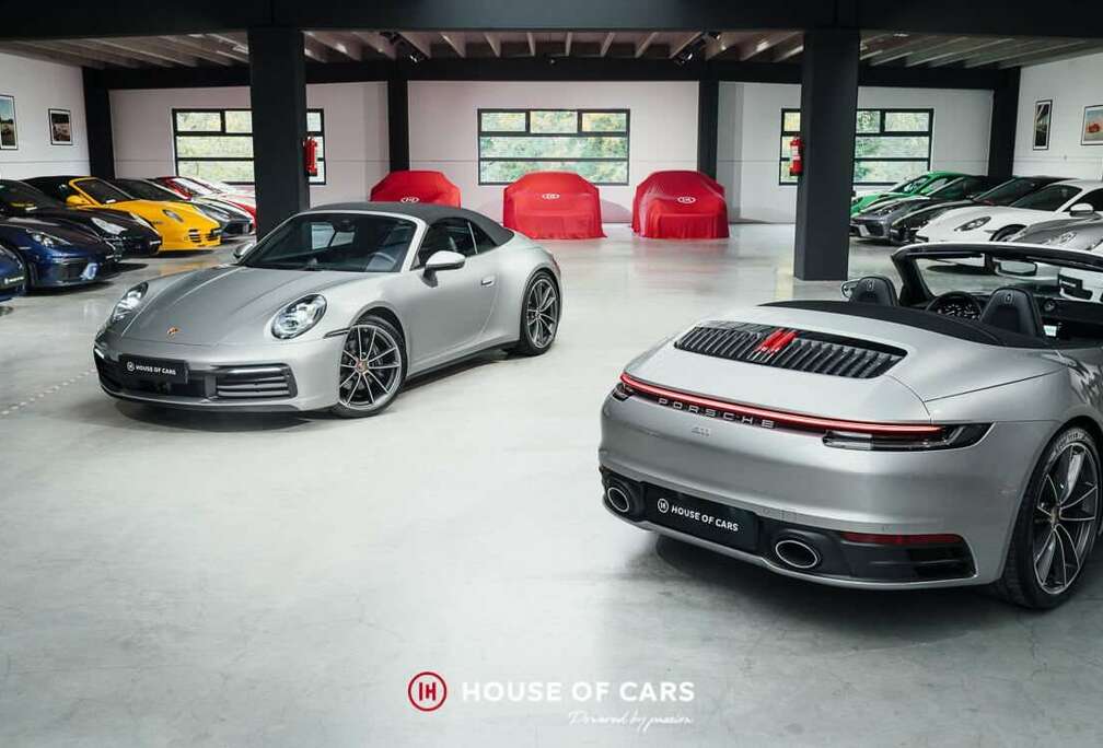 Porsche 992.1 Carrera Cabriolet PDK - GT Silver - 21% VAT