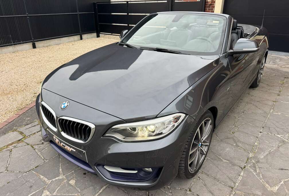 BMW Cabriolet 218 dA NAVI/JANTES/CUIR/GARANTIE 12 MOIS