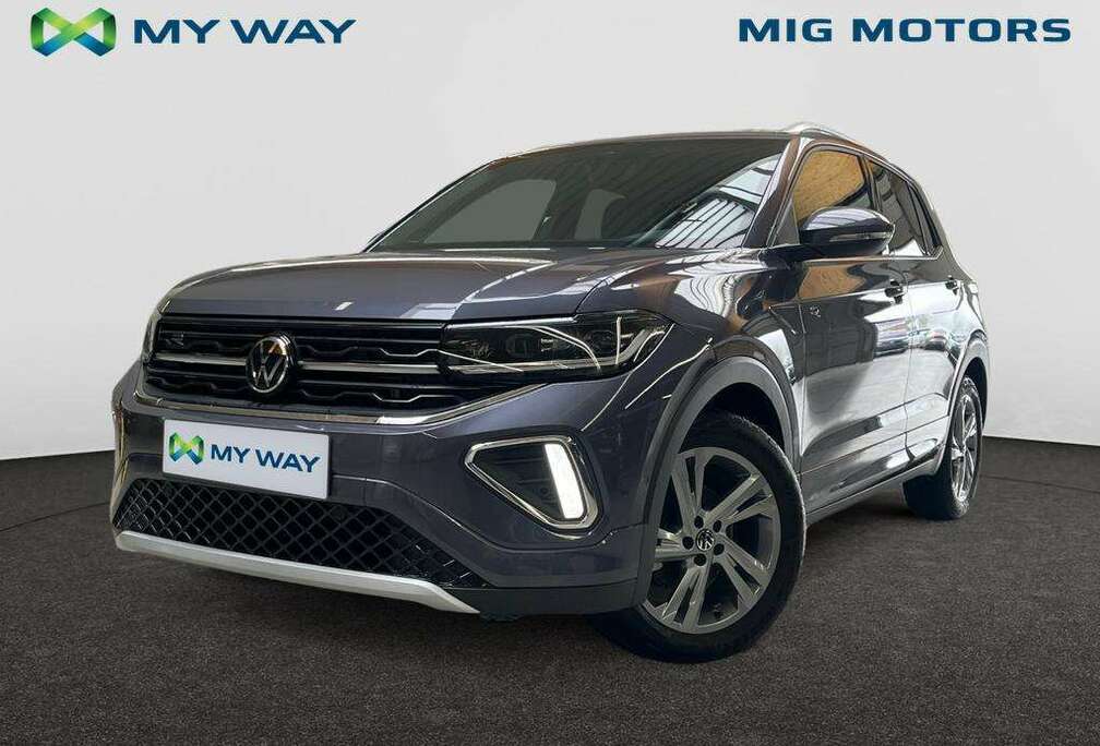 Volkswagen T-Cross R-Line Business Premium 1.0 TSI  85 kW Automaat // Camera achter // Dode hoek sensor // App Connect // Afneembare