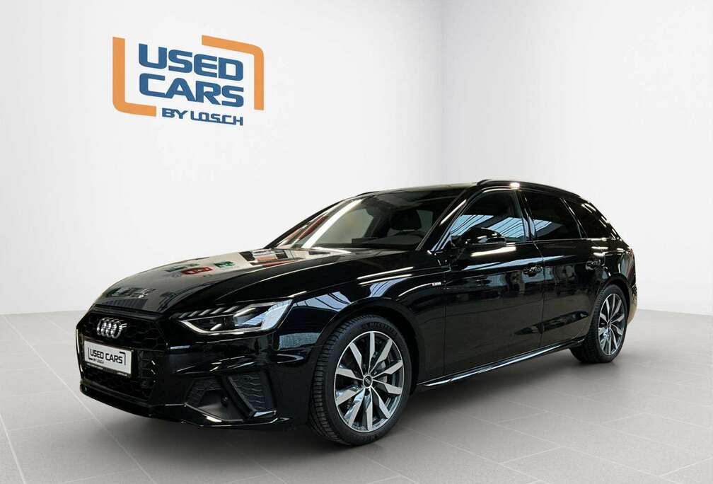 Audi S-Line+40TDI+S-Tronic+P.Black